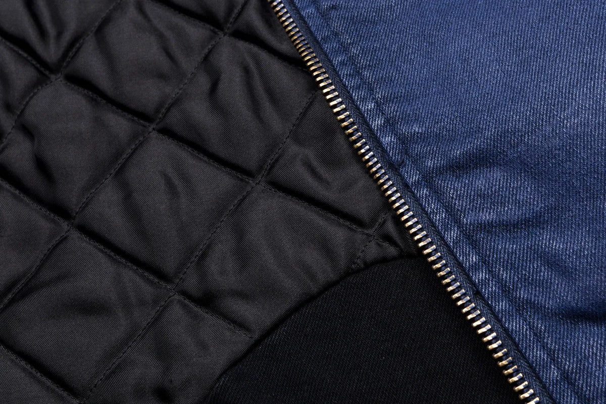 Pierre Balmain Moto Jacket - Navy / Black