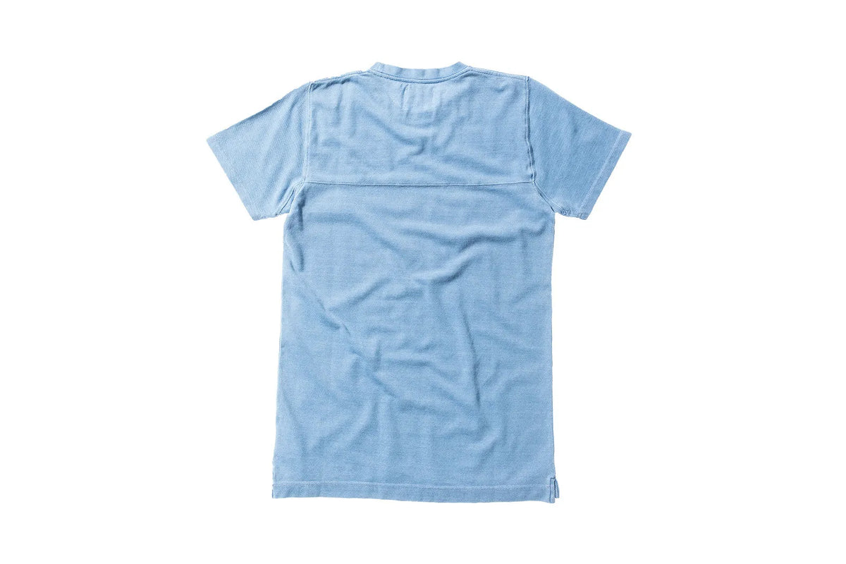 Norse Projects Rasmus Tee - Light Indigo Wash