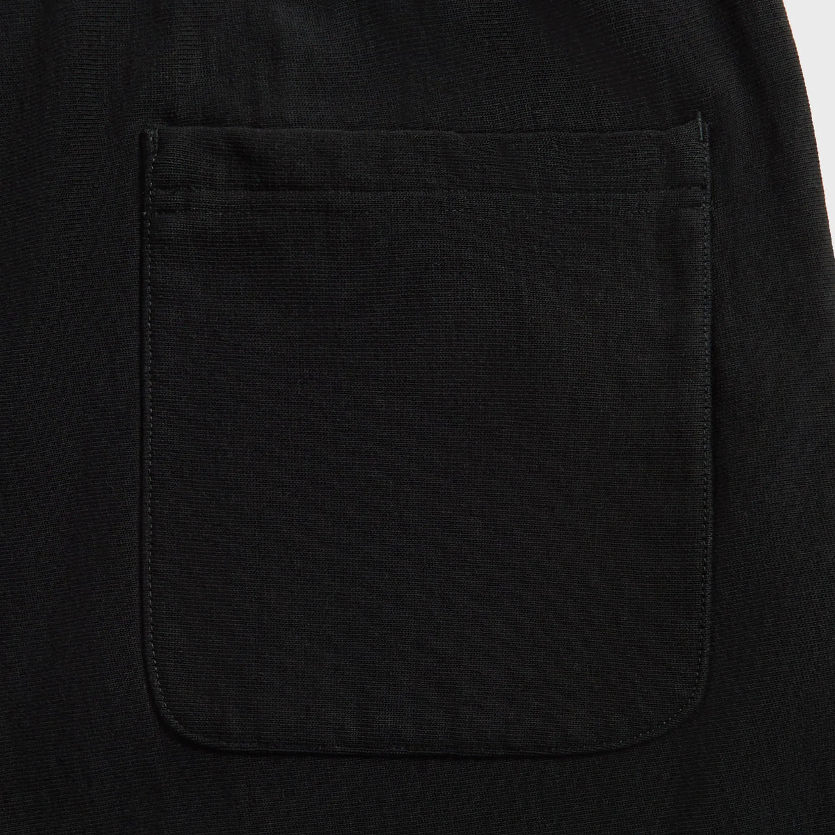 Auralee Smooth Soft BD Sweat Pant - Black