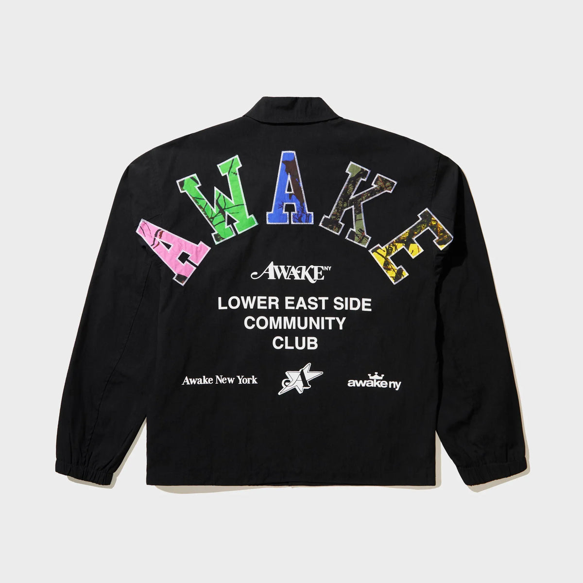 Awake NY LES Community Coaches Jacket - Black
