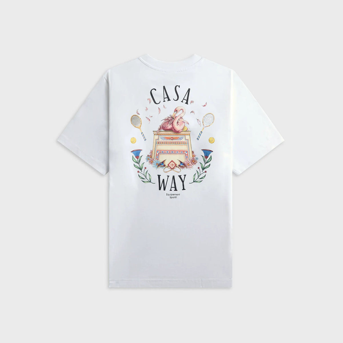 Casablanca Casa Way Short Sleeve Tee - White