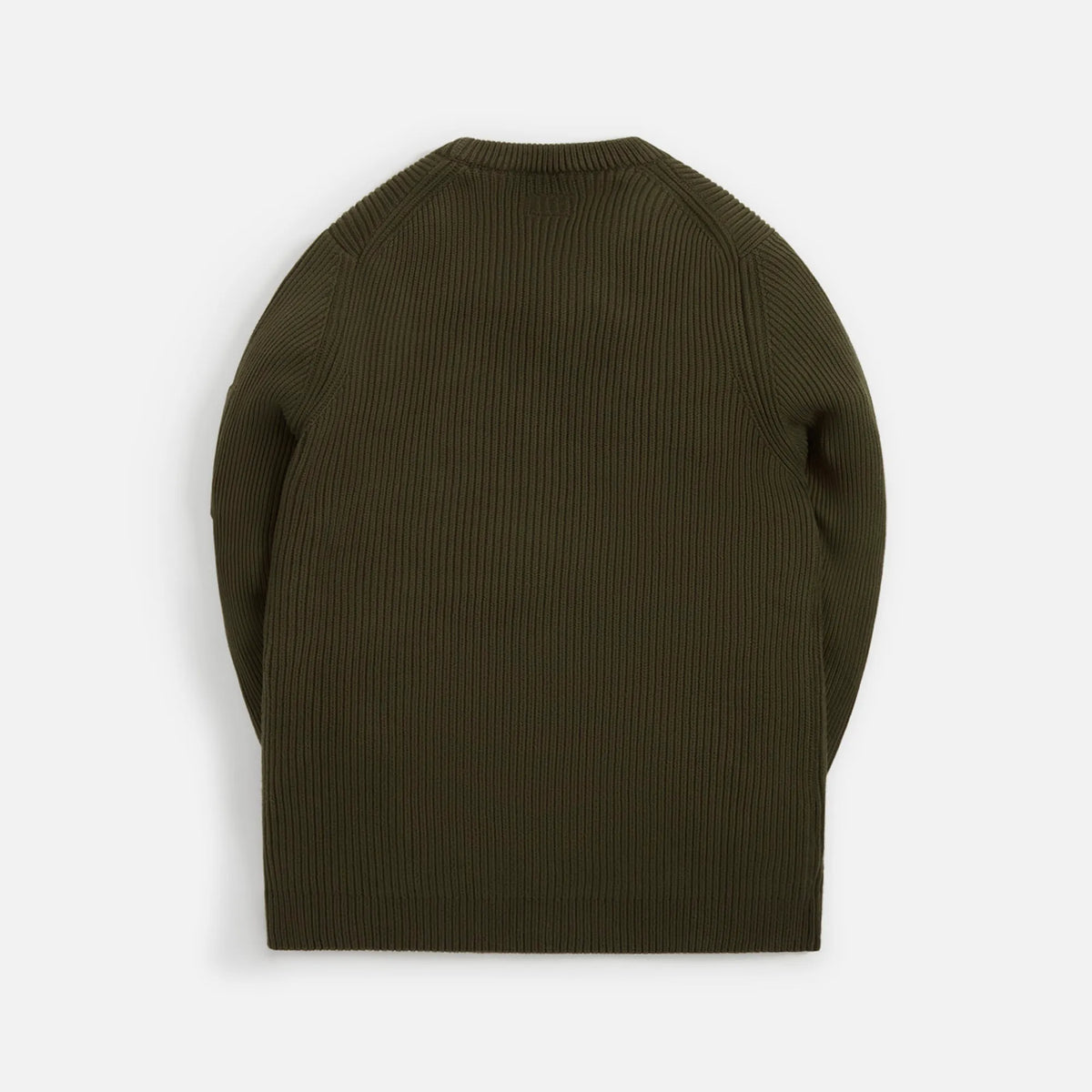 C.P. Company Full Rib Crew Neck Jumper - Ivy Green