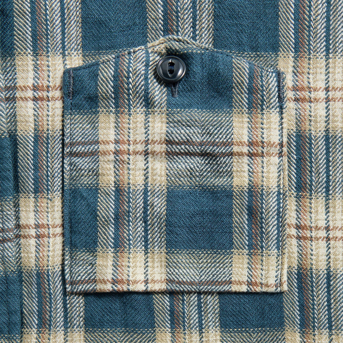 Engineered Garments Work Plaid Jacquard Shirt - Navy