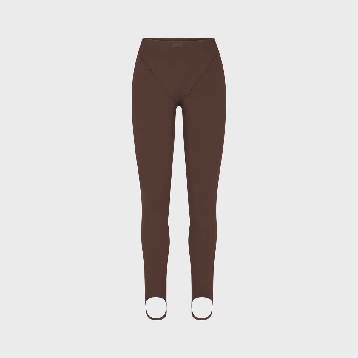 NikeSKIMS Matte V-Panel Sitrrup Leggings - Dark Sepia