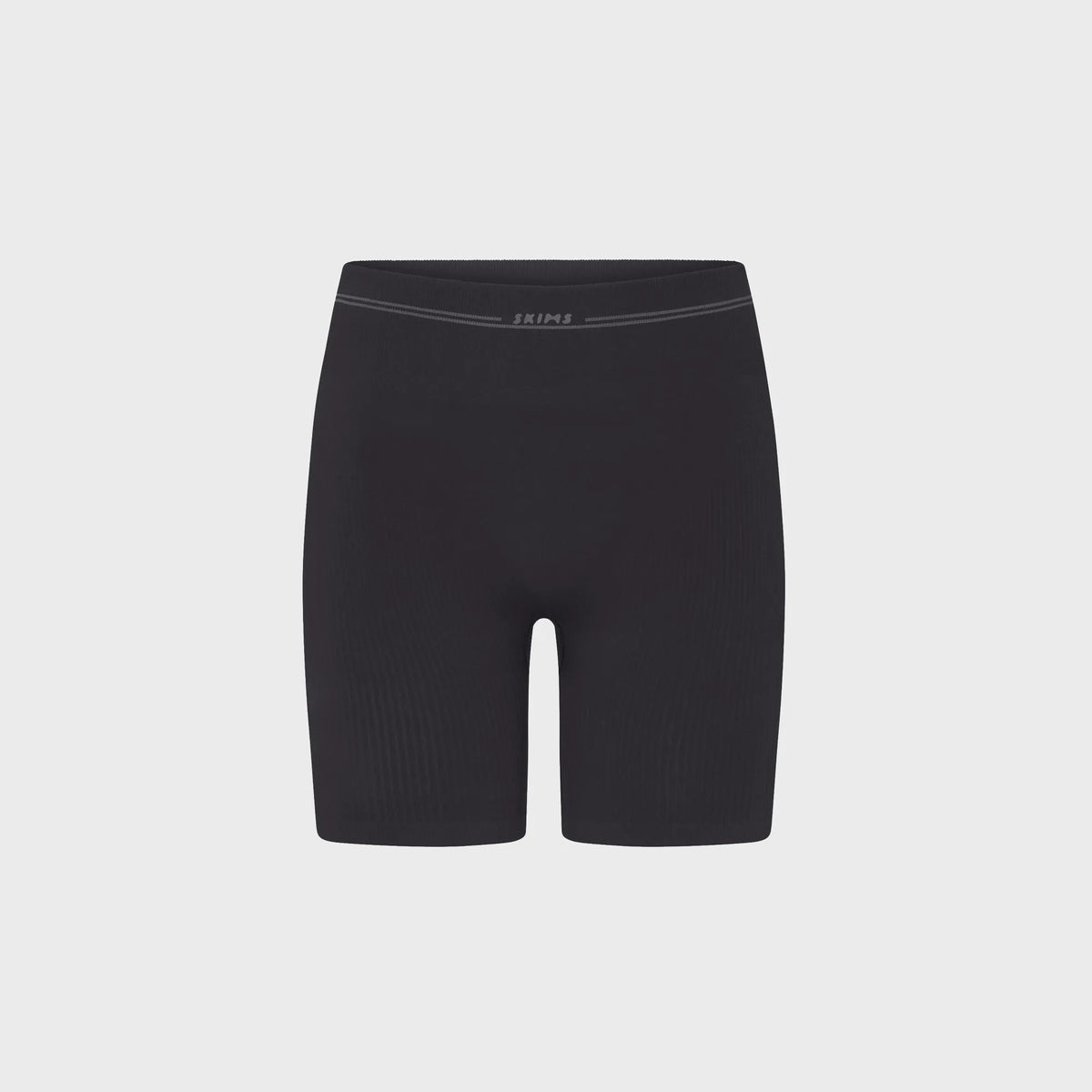 NikeSKIMS Ribbed Seamless Shorts - Obsidian / Armor