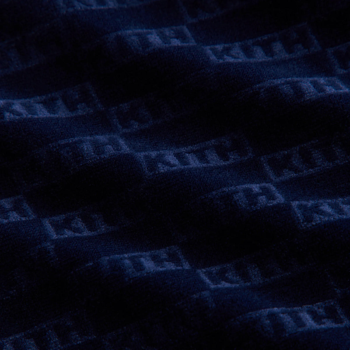 Kith Kids Monogram Velour Soccer Jersey - Nocturnal