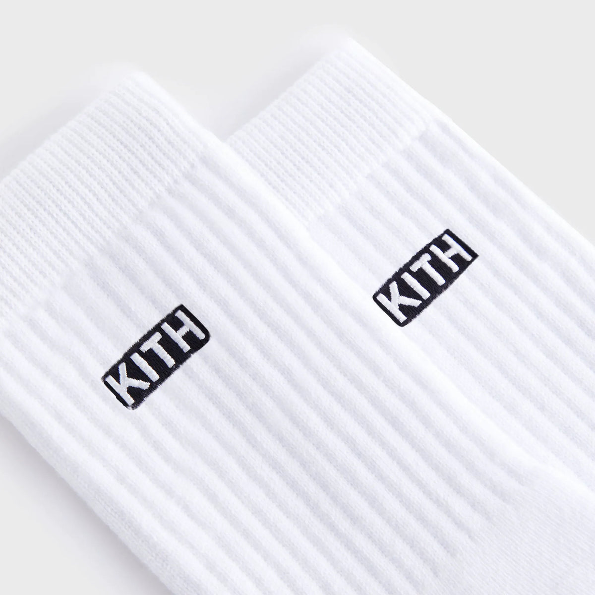 Kith Kids Classic Crew Socks - White