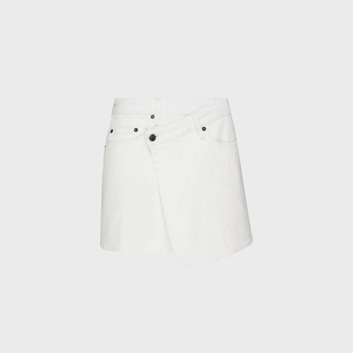 Ksubi Rap Skirt Curve - Ecru