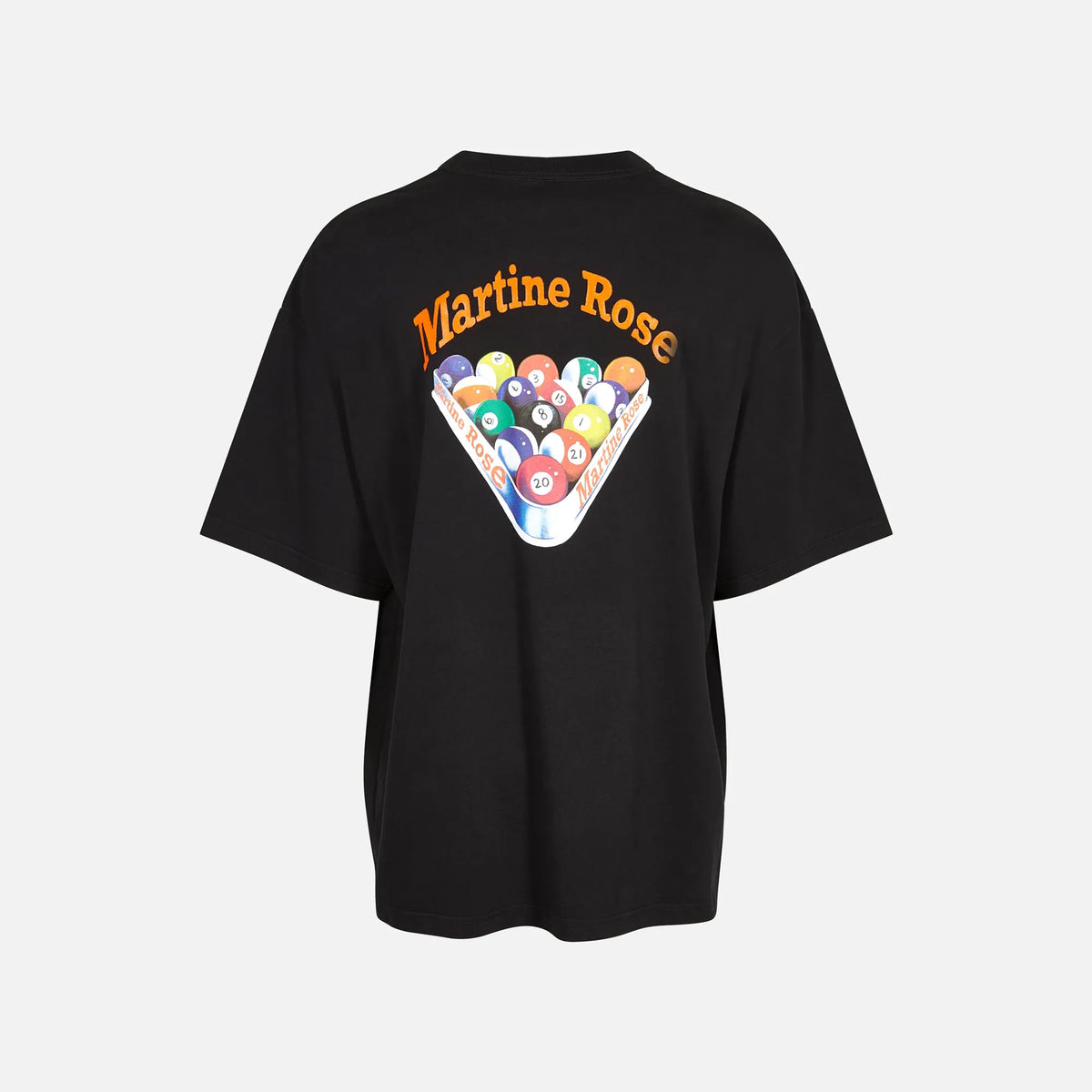 Martine Rose Brittle Tee - Black Snooker