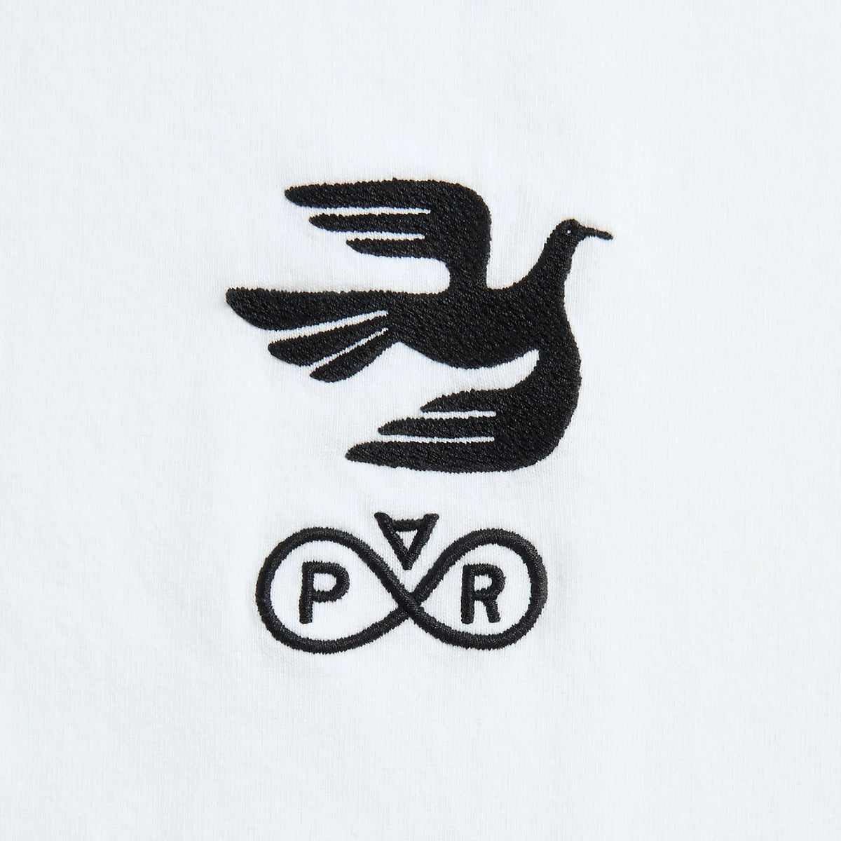 by Parra Infinite Bird Logo Tee - White
