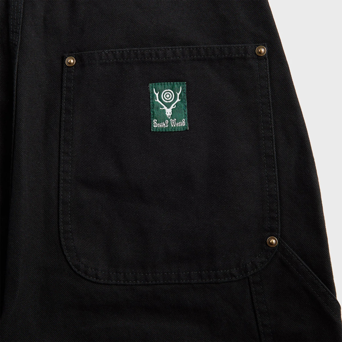 South2 West8 Double Knee 11.5oz Cotton Canvas Painter Pant - Black
