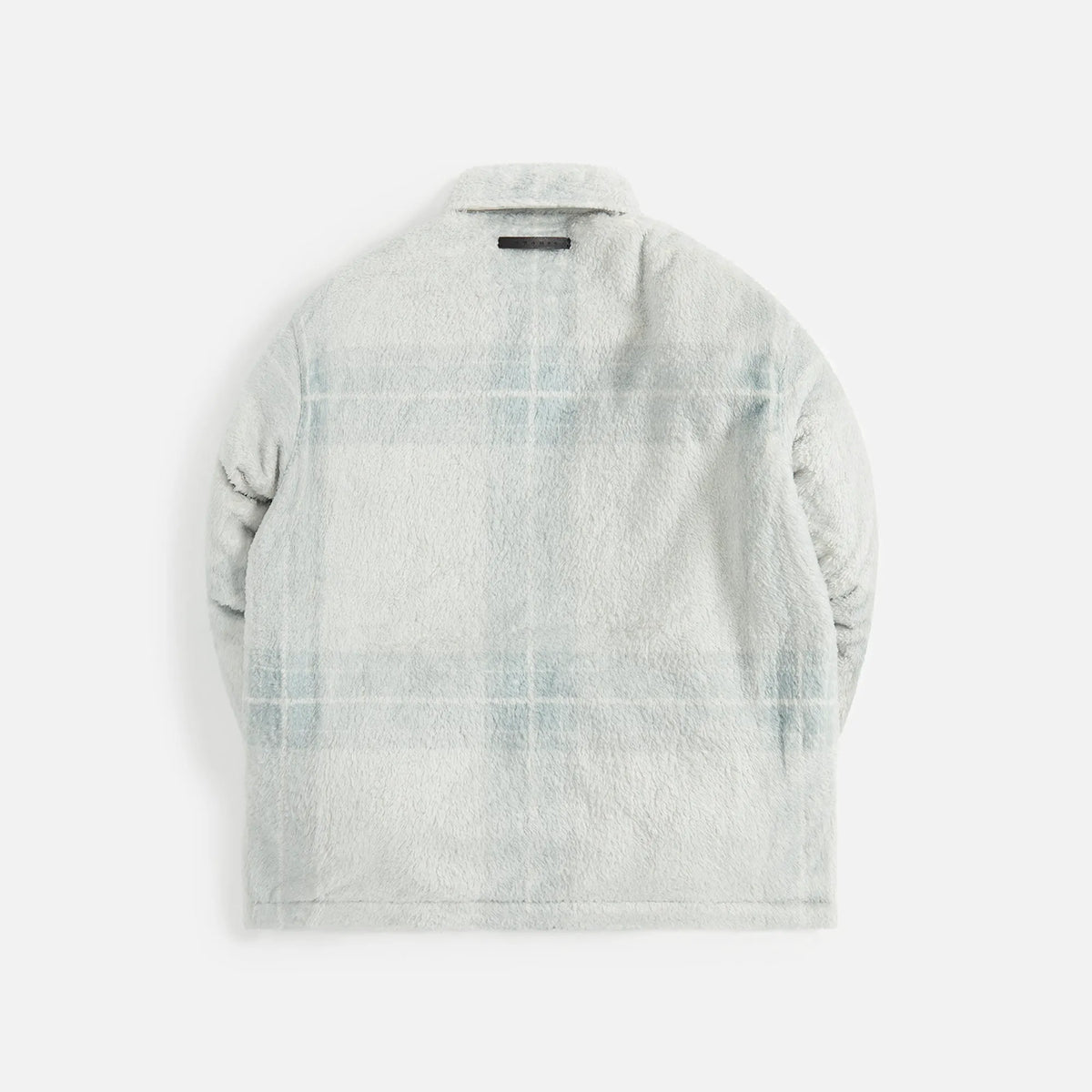 Stampd Plaid Cropped Sherpa Buttondown - Light Plaid