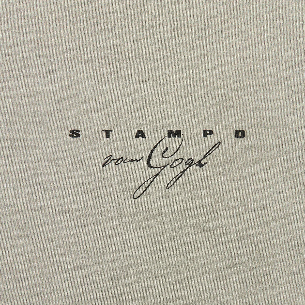 Stampd Van Gogh Relaxed Tee - Vintage Washed Fog