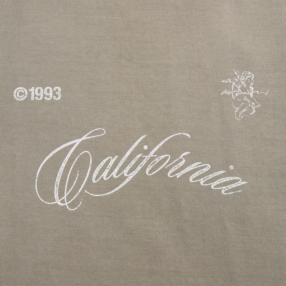 Stampd Cherub California Relaxed Tee - Vintage Washed in Smoke