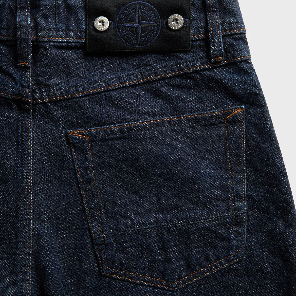 Stone Island Indigo Denim-Rinsed Loose-fit Jean - Blue Rinse
