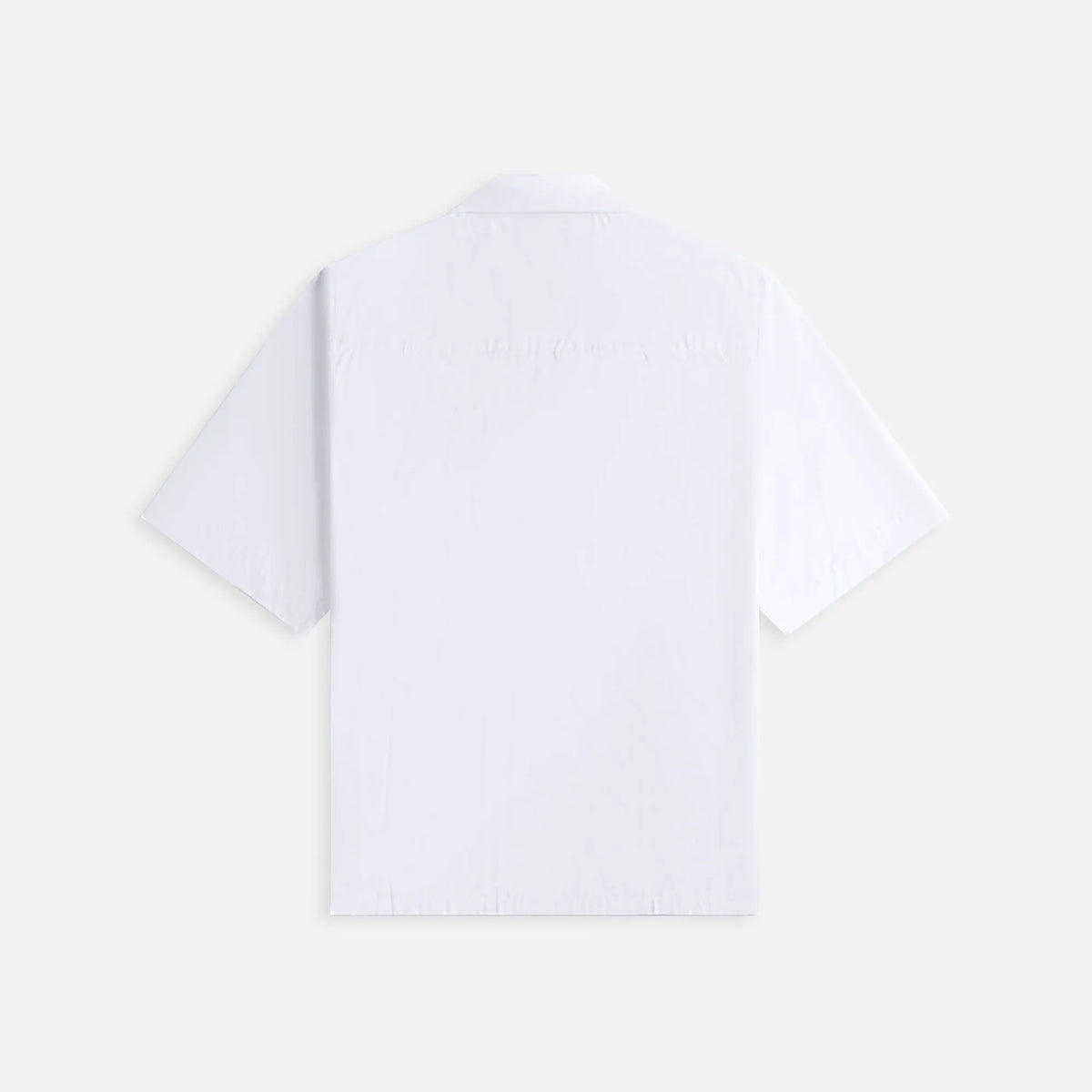 Marni Logo Organic Poplin Shirt with Peeping Marni Logo - Lily White