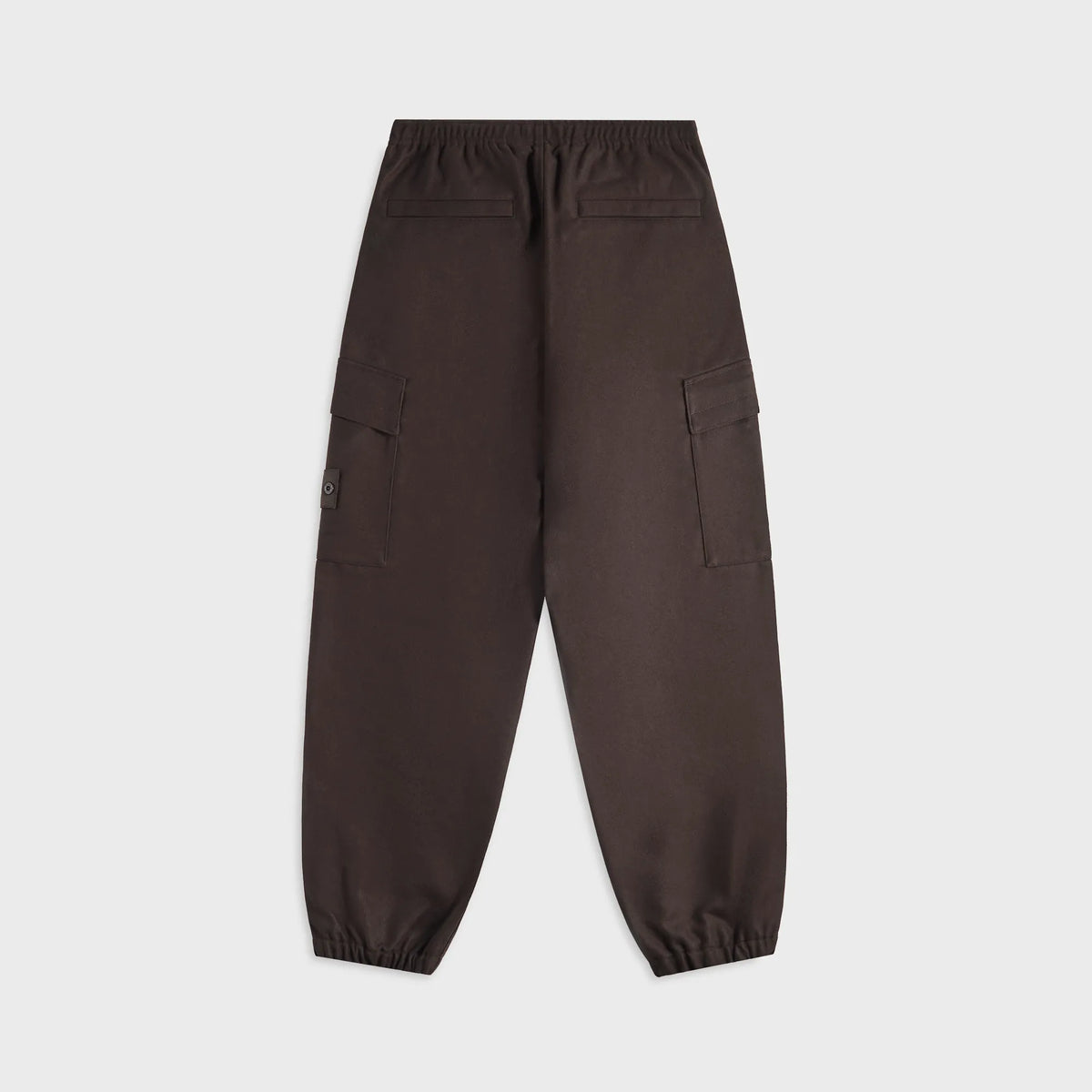 Stone Island Ghost Flannel Trousers - Dark Brown