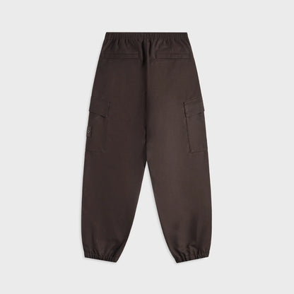 Stone Island Ghost Flannel Trousers - Dark Brown