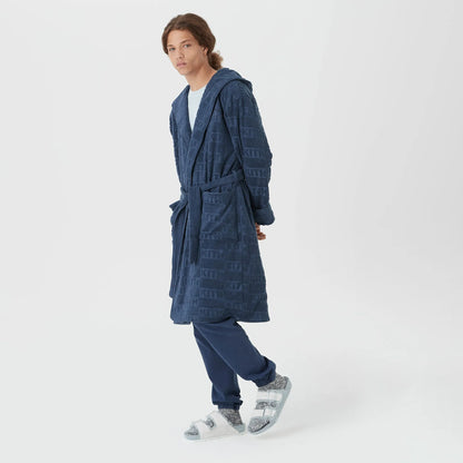 Kith for Calvin Klein Terry Robe - Dark Indigo