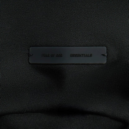 Essentials Classic Fit Fleece Hoodie - Jet Black