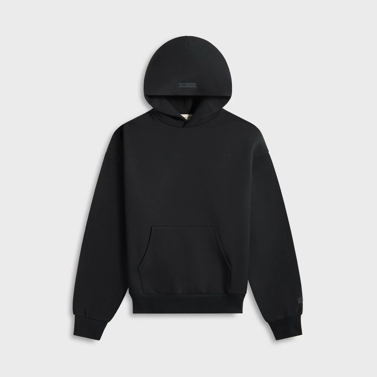 Essentials Classic Fit Fleece Hoodie - Jet Black