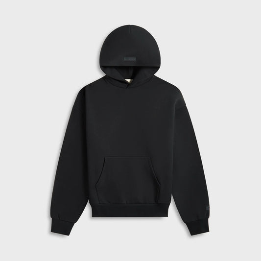 Essentials Classic Fit Fleece Hoodie - Jet Black