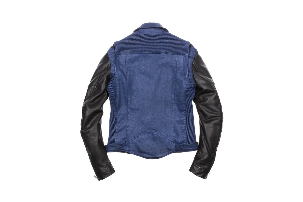 Pierre Balmain Moto Jacket - Navy / Black