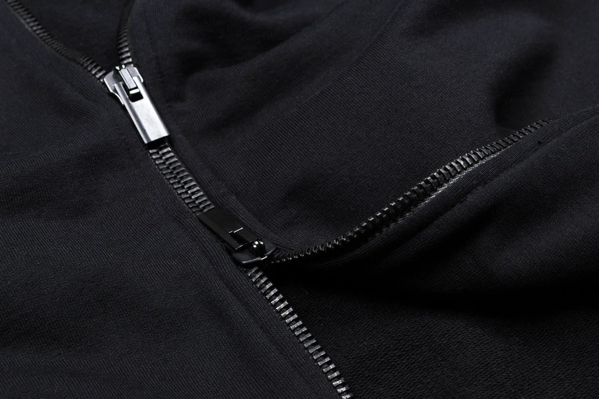 Pierre Balmain Asymmetrical Zip Hoody