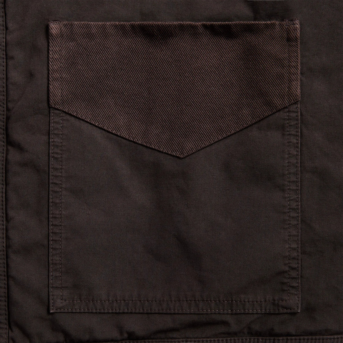 Dries Van Noten Overdyed Double Weave Compact Cotton Jacket - Brown