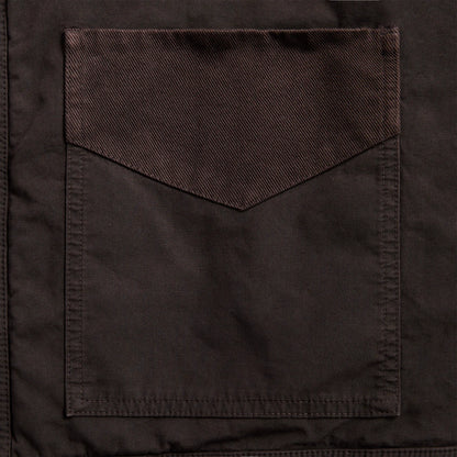 Dries Van Noten Overdyed Double Weave Compact Cotton Jacket - Brown