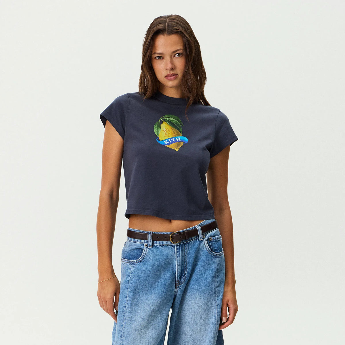 Kith Women Mulberry Vintage Lemon Tee - Nocturnal