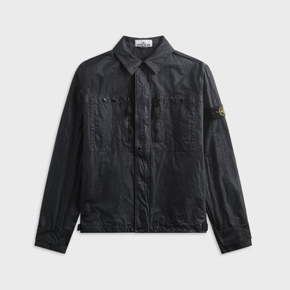 Stone Island Nylon Shirt - Navy Blue