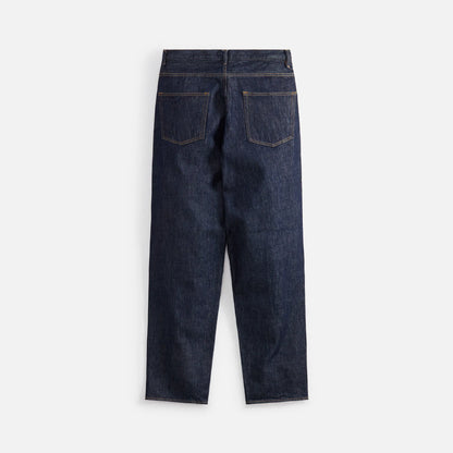 Auralee Hard Twist Denim Wide Pant - Indigo