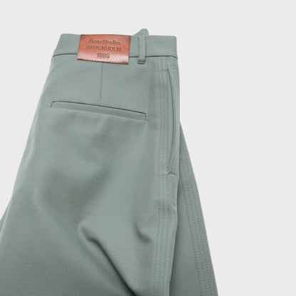 Acne Studios Satin Trouser - Stone Grey
