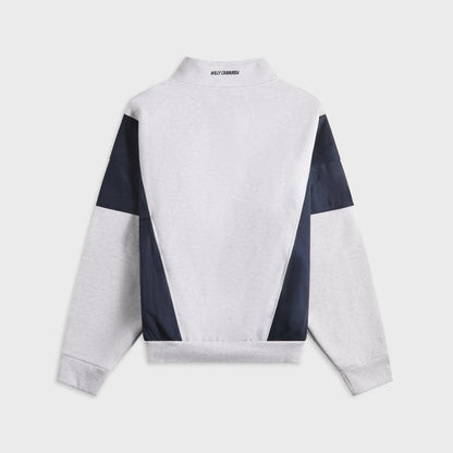 adidas x Willy Chavarria Watsonville Mockneck - Light Grey Heather / Legend Ink