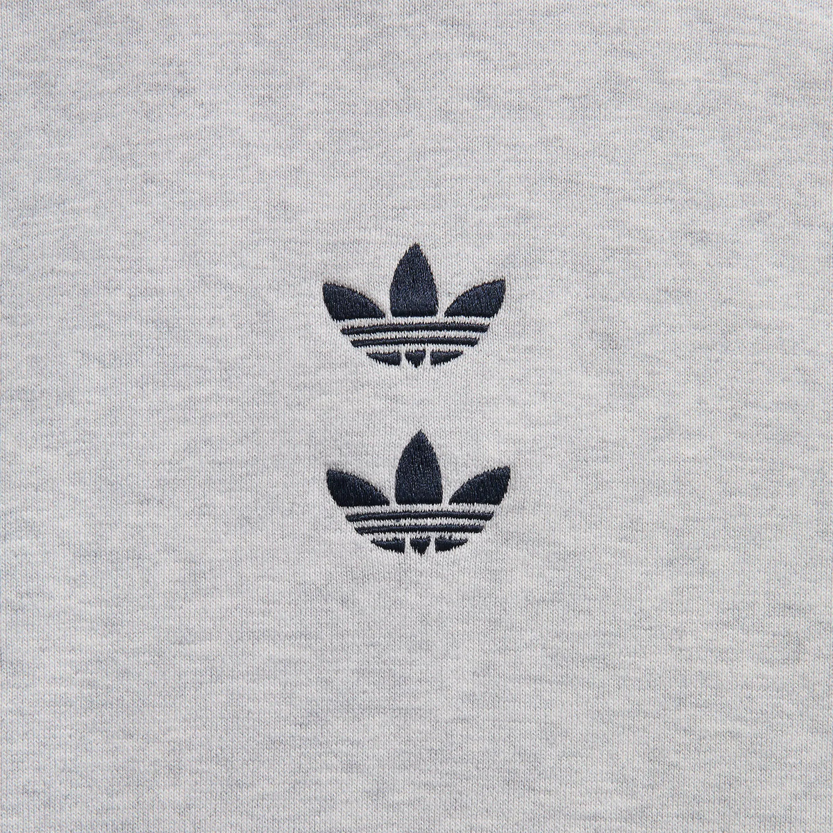adidas x Willy Chavarria Watsonville Mockneck - Light Grey Heather / Legend Ink