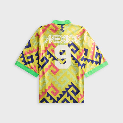 adidas x Willy Chavarria All Over Printed Goalkeeper Jersey - Solar Lemon / Pure Purple / Solar Turbo
