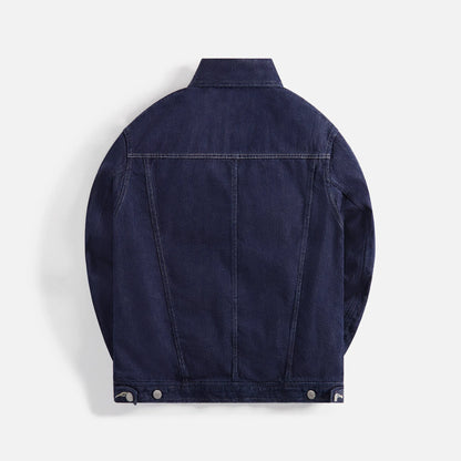 Auralee Selvedge Light Denim Blouson - Indigo