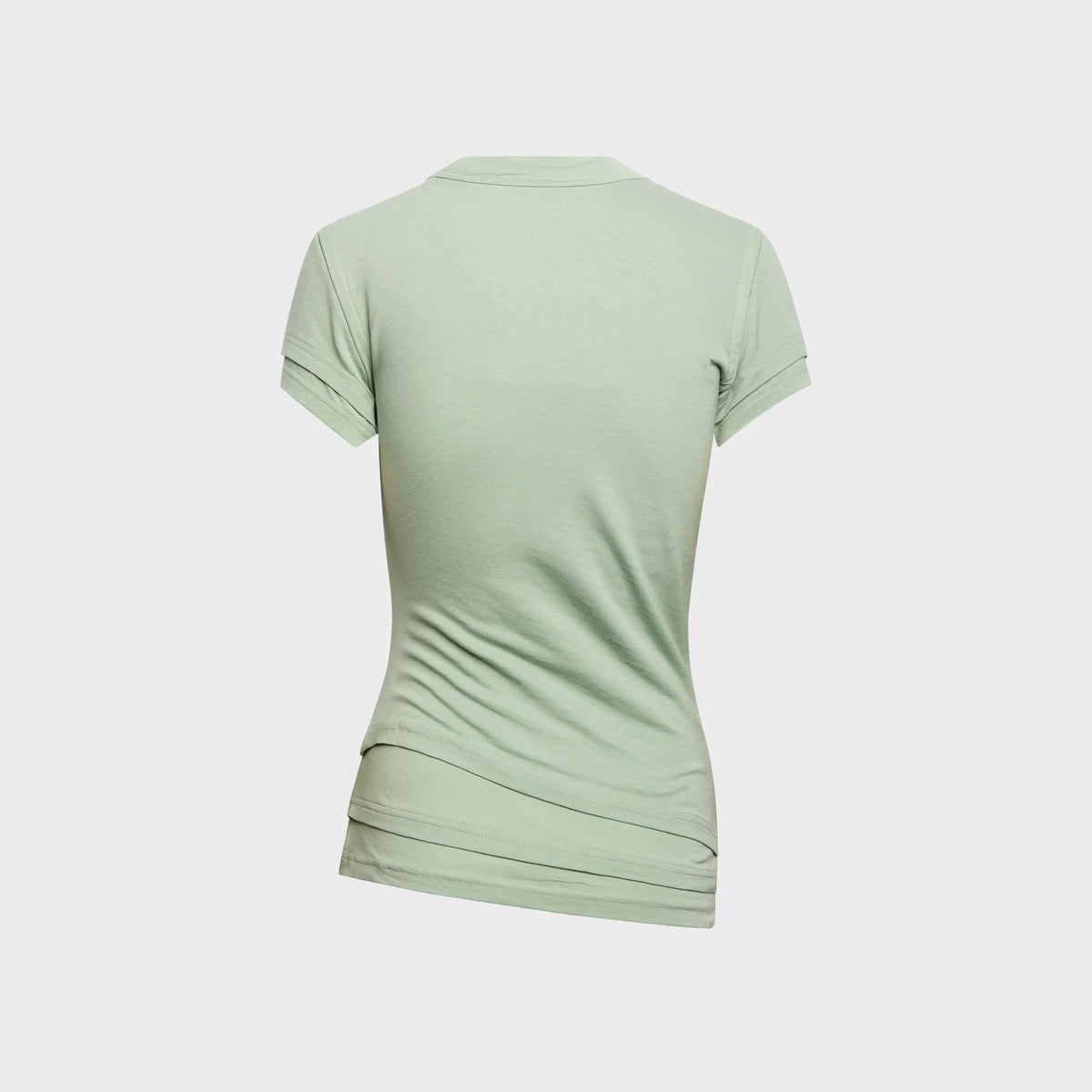 Alexander Wang Layered Short Sleeve Tee - Blaze Green