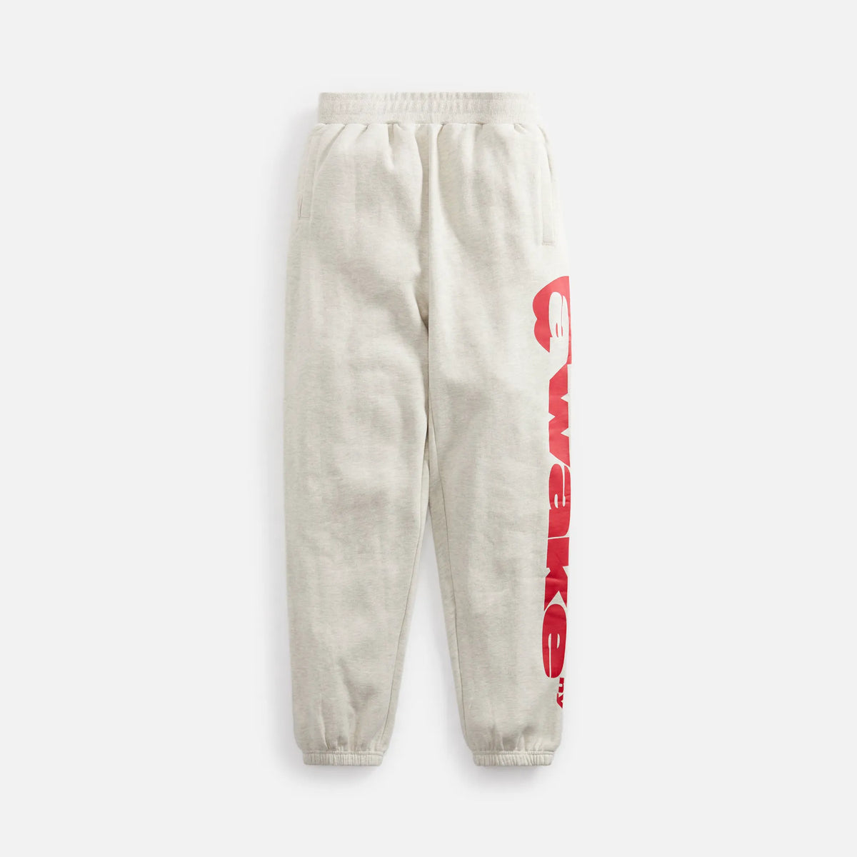 Awake NY Apple Logo Sweatpant - Heather Grey