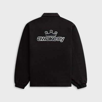 Awake NY Coaches Jacket - Black