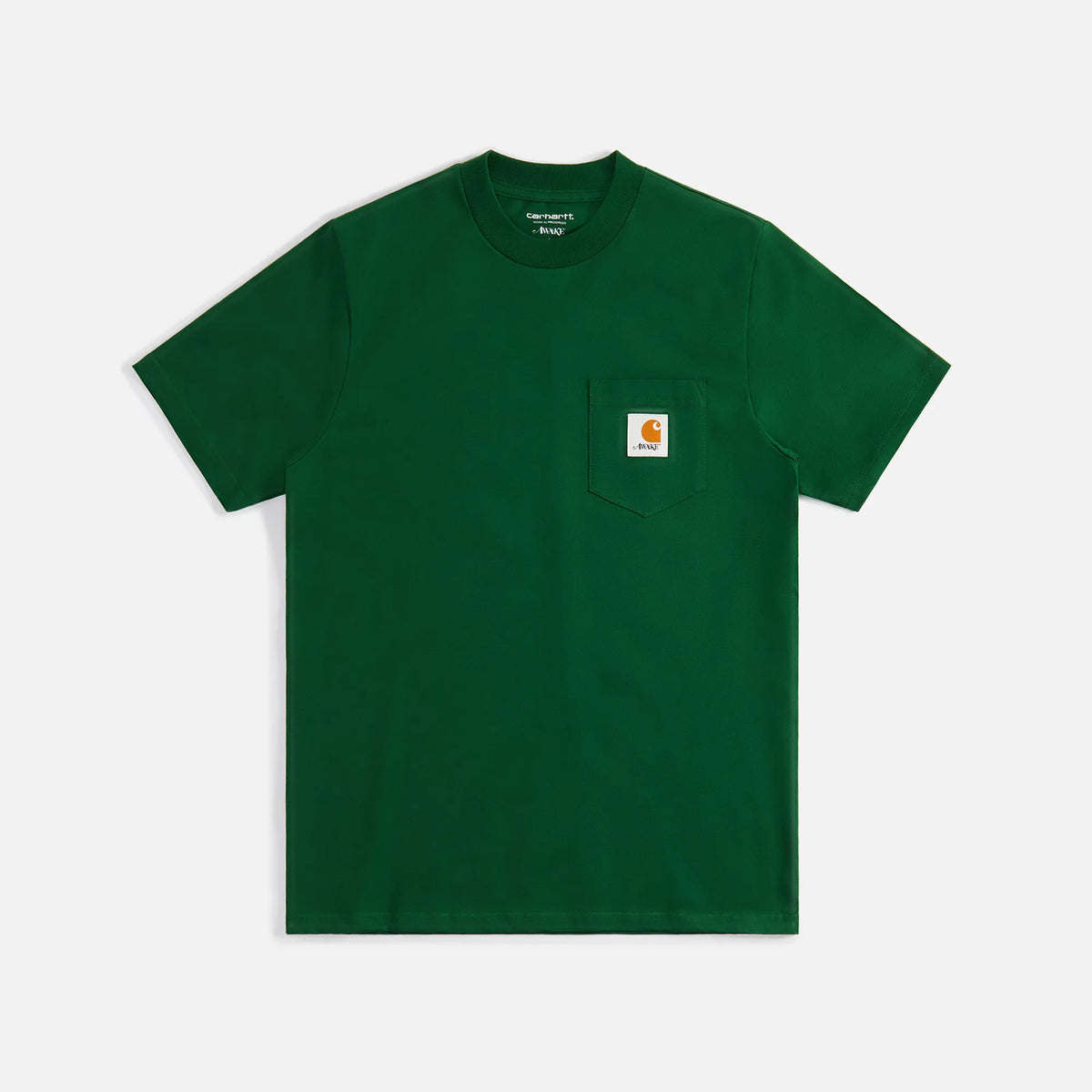 Awake NY x Carhartt WIP Pocket Tee - Dark Green