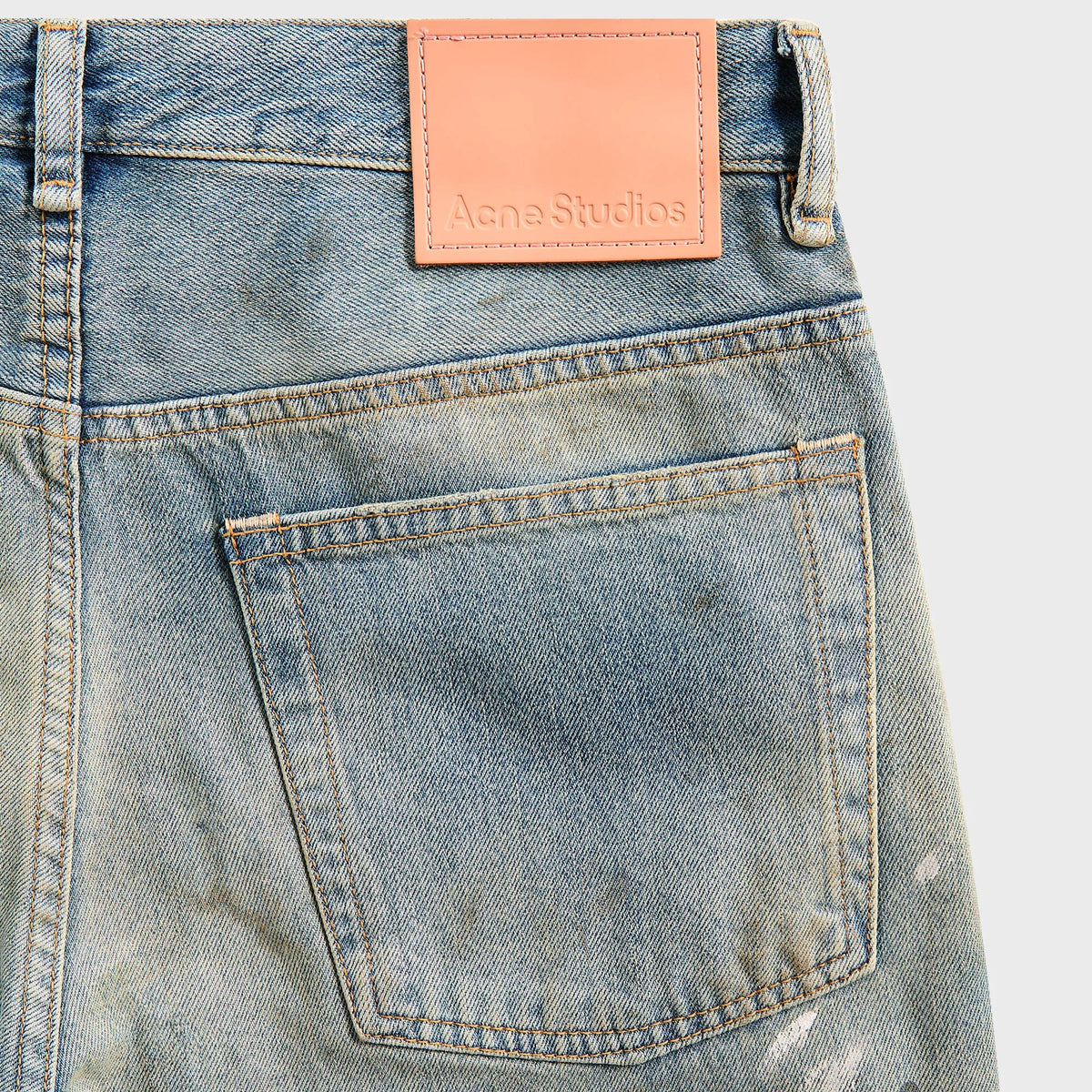 Acne Studios Loose Fit Jeans - Light Blue