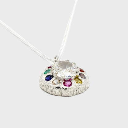 Bleue Burnham Pendant - Clear / Multi