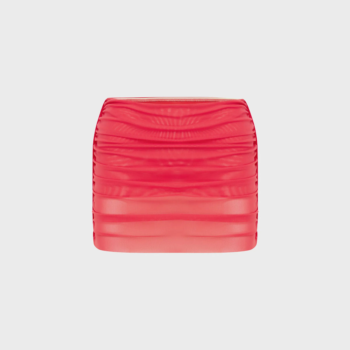 Bond Eye Claudia Mini Skirt - Cherry Mesh