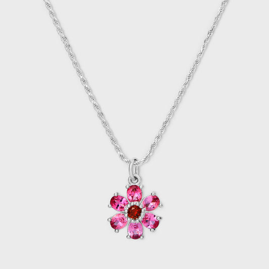 Bleue Burnham Blossom Pendant - Silver