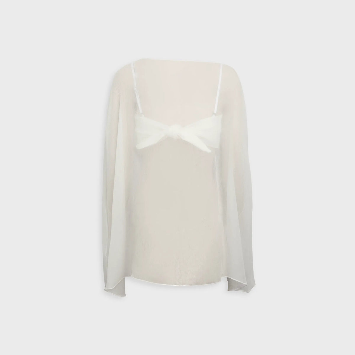 Buci Ibis Poncho Set - Ivory