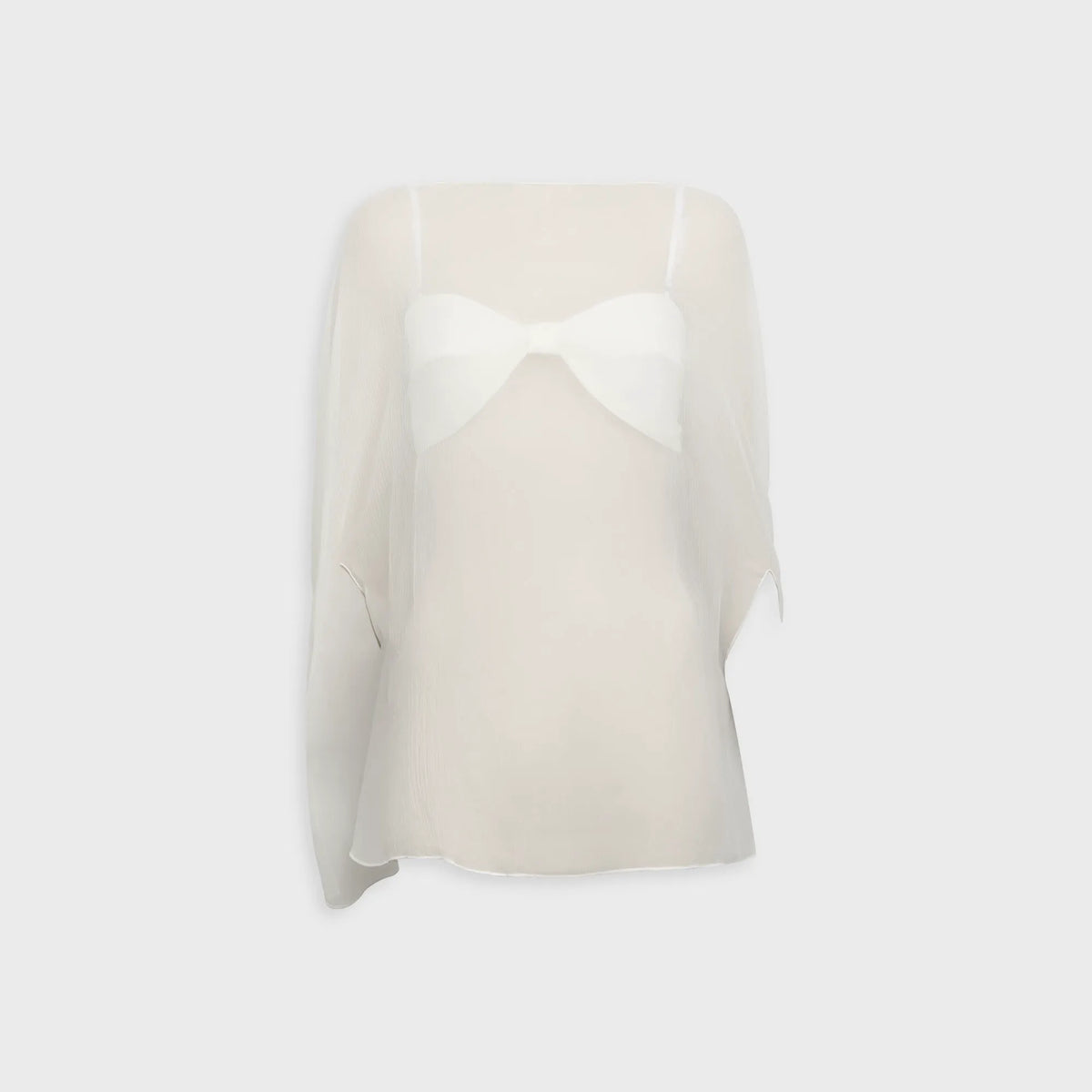 Buci Ibis Poncho Set - Ivory