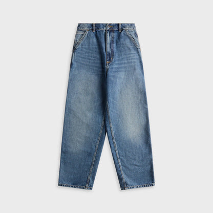 Carhartt WIP W Brandon Single Knee Pant - Blue Dark Used Wash