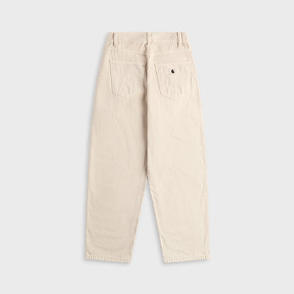 Carhartt WIP W Brandon Pant - Fleur de Sel